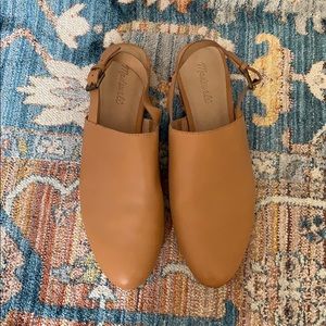 Madewell Callie Slipper Flat - Mule with strap